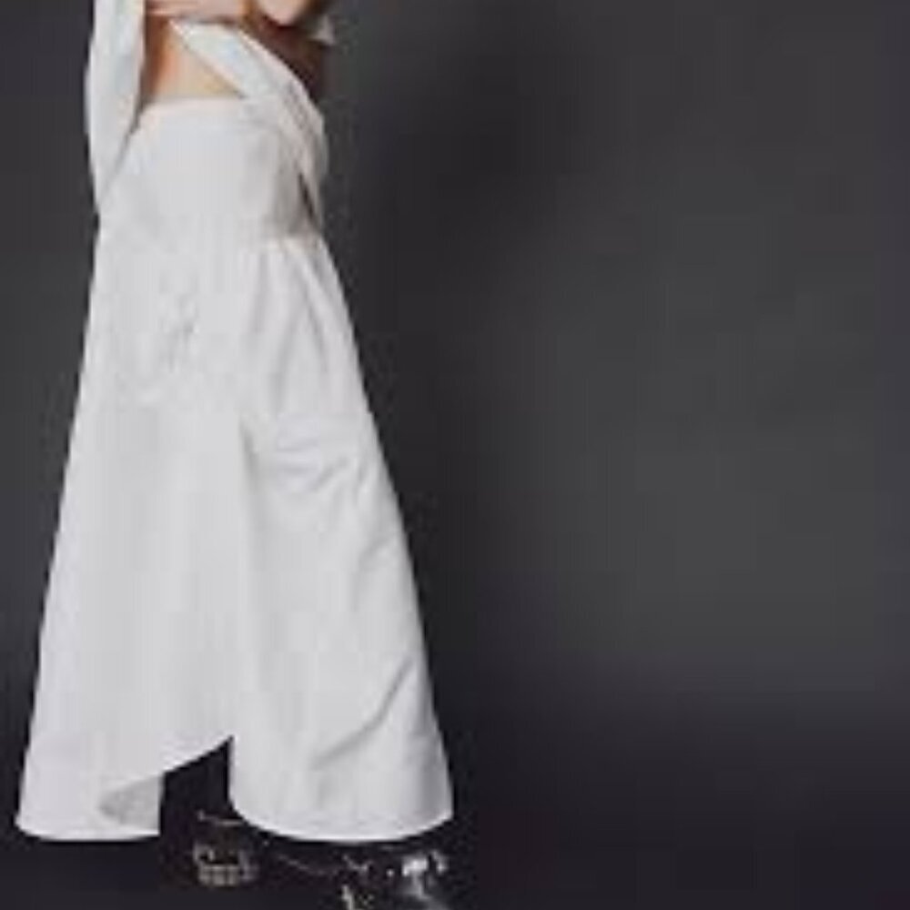 Free People Emery Drop-Waist Midi Skirt NWT * - Picture 2 of 6